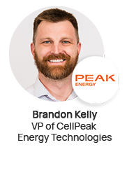 Brandon Kelly, VP of Cell, Peak Energy Technologies 