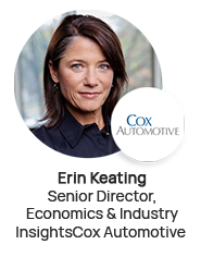 Erin Keating, Senior Director, Economics & Industry Insights, Cox Automotive